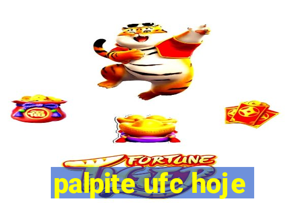 palpite ufc hoje